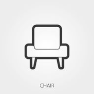 Simple Household Web Icons Upholstered furniture N4