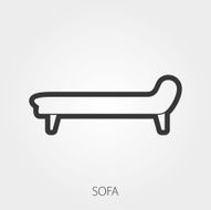 Simple Household Web Icons Upholstered furniture N6