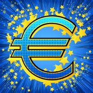 Euro comic book style symbol N2