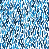 leaves on a white background vector seamless abstract hand-drawn N2
