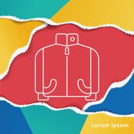 coat line icon