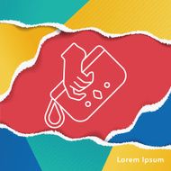 purse line icon N3