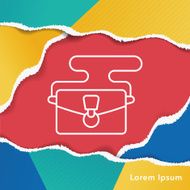 purse line icon N6