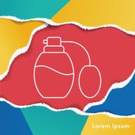 perfume line icon N2