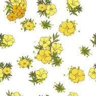 Seamless Floral Pattern N458