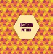 Retro geometric hexagon seamless pattern N2