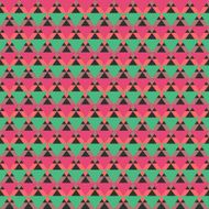 Abstract geometric seamless pattern Colorful pattern with triangle and lines N2