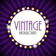 Retro Vintage Background Template Vector Illustration N5