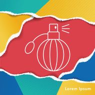 perfume line icon N4