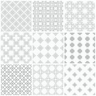 Black and white patterns
