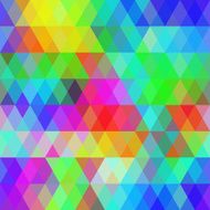 Abstract hipsters seamless pattern with bright colored rhombus Geometric background