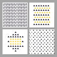 Hand drawn vector illustration - Abstract brush strokes