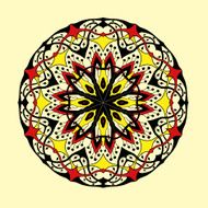 Mandala Floral ethnic abstract decorative elements N11