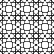 Arabesque pattern Vector seamless traditional east design N2