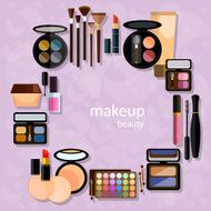 Professional makeup products make-up brushes set