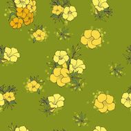 Seamless Floral Pattern N460