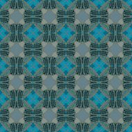 Seamless pattern with abstract motives N2