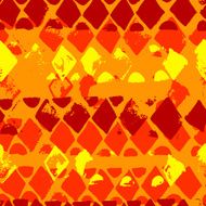 Doodle hand drawn grunge african striped vector endless pattern N4