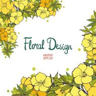 Floral corner