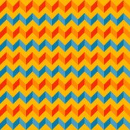 Colorful Chevron Pattern N3