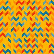 Colorful Chevron Pattern N4