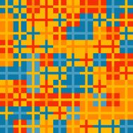 Colorful crosses pattern N2