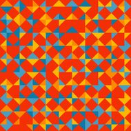Colorful trianglulation pattern N3