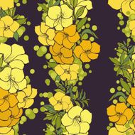 Seamless Floral Pattern N463