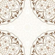 Arabic vintage invitation card N7