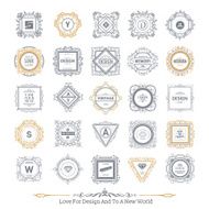 Monogram luxury logo