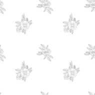 Black And White Flowers N8