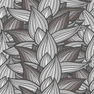 Vector Grey Abstract Seamless Pattern