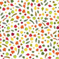 Seamless pattern with leaf N26