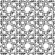 Arabic pattern Seamless vector background