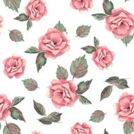 Rosebuds 1 Seamless pattern 2