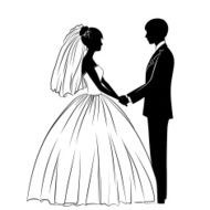 groom and bride