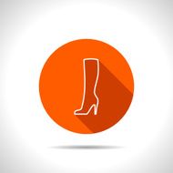 Woman boot icon N2
