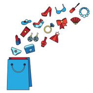 Woman things accessories cosmetics clothes N8