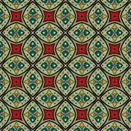 Seamless Vintage Lace Pattern (Vector) N17