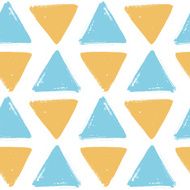 Hand drawn vector vintage texture Seamless abstract pattern N3