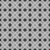 Seamless pattern of braided crosses
