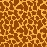 Animal skin hand drawn texture Vector seamless pattern N2