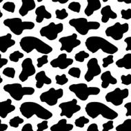 Animal skin hand drawn texture Vector seamless pattern N3