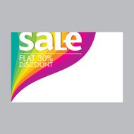 Sale design template vector N9