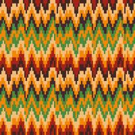 Seamless pattern in Christmas colors