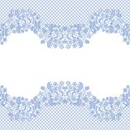 Lacy wedding invitation card N3