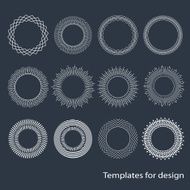 Templates monograms