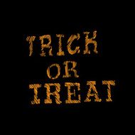 Trick or Treat Halloween poster design template N2
