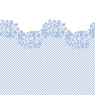 Lacy wedding invitation card N5