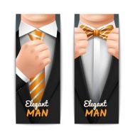 Elegant Man Banners Set N2